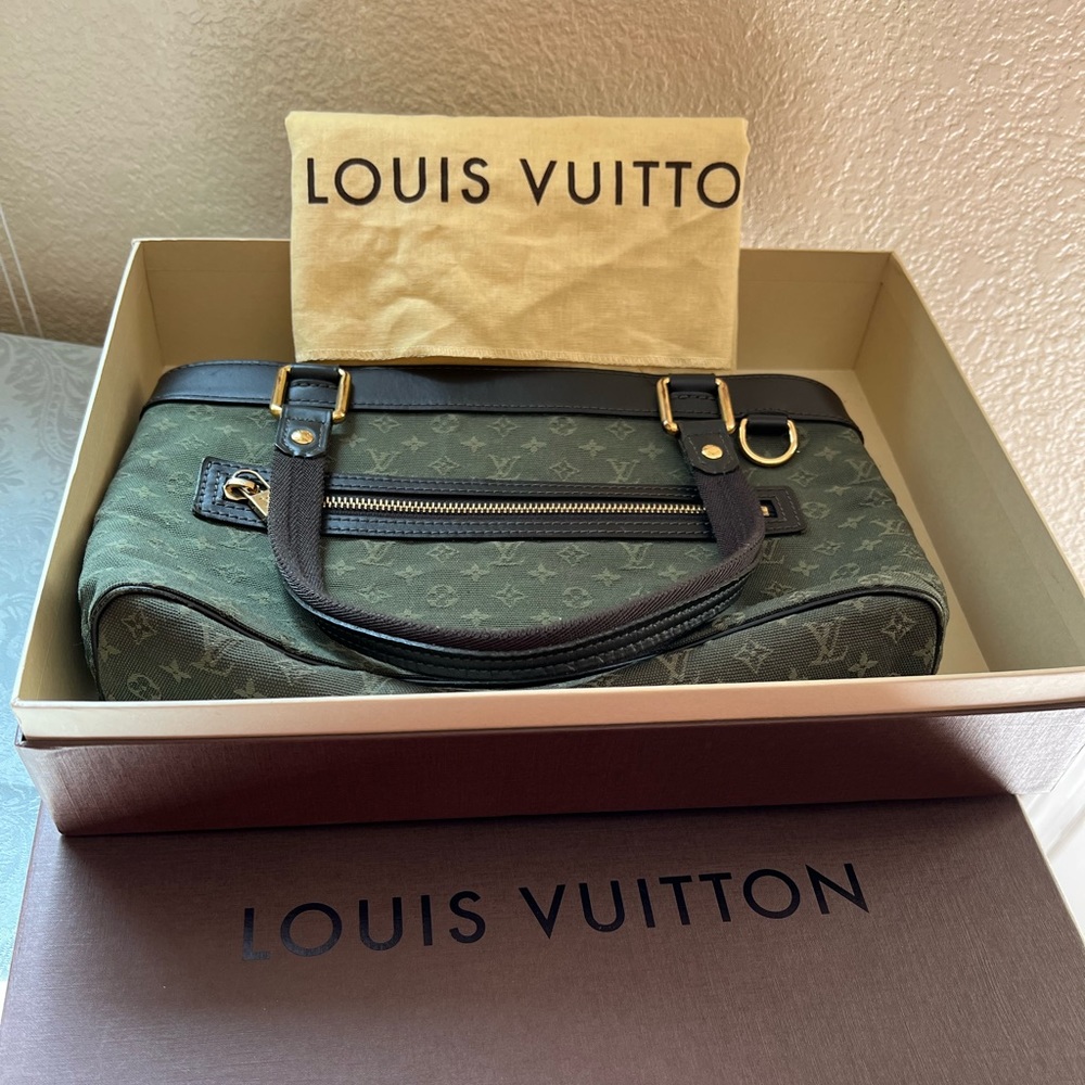 Louis Vuitton Monogram Mini Lin Lucille PM Authentic